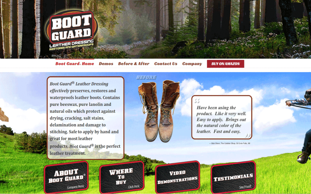 Boot Guard Website Design