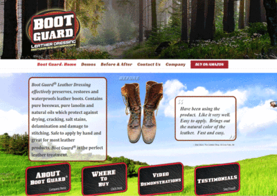 Boot Guard Website Design